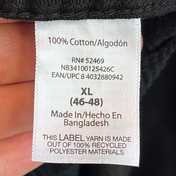 NWT Corduroy Shacket Snap Up Black Front Pockets Oversized Fit No Boundaries - Picture 4 of 15